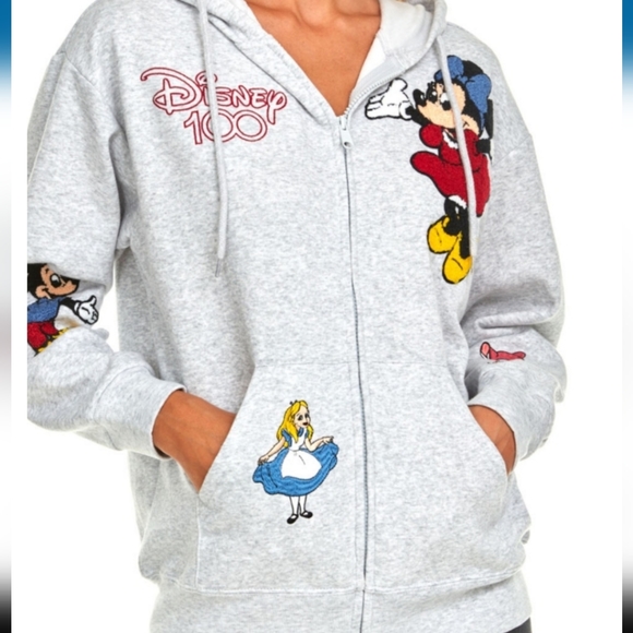DISNEY MINNIE MOUSE full zip sweatshirt hoodie - Picture 2 of 16